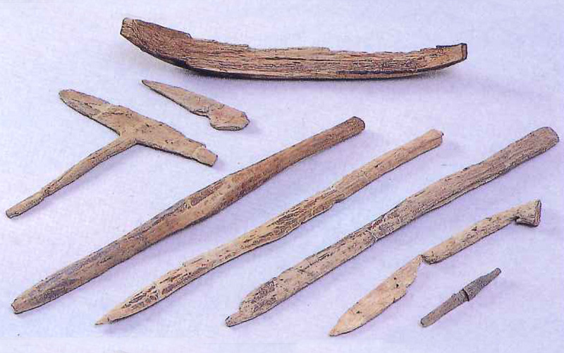 Wooden ritual tool's photo