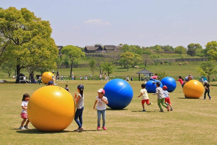 吉野ヶ里歴史公園 広い公園で遊ぼう