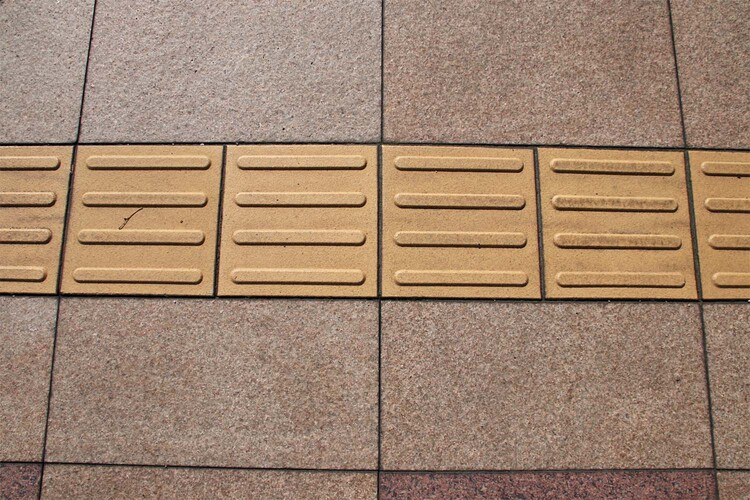 Photo of Visually Impaired Guide Blocks