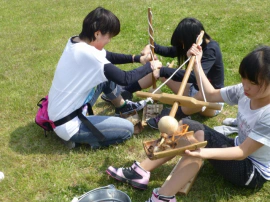 吉野ヶ里歴史公園 体験工房にチャレンジ