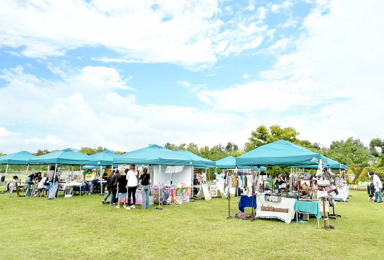 画像：吉野ヶ里マルシェの様子