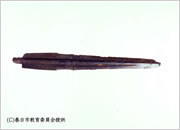 写真：福岡県の須玖岡本遺跡出土の銅剣